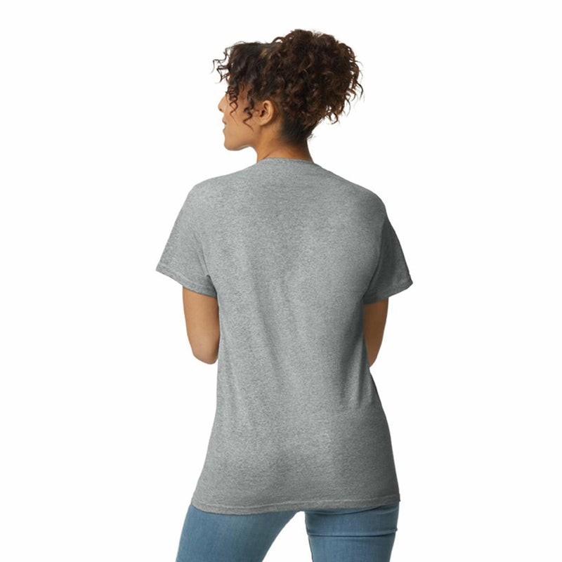 Gildan Adult Ultra Cotton T-Shirt with Pocket, Style G2300, 2-Pack, Sport Grey, Medium - Image 3